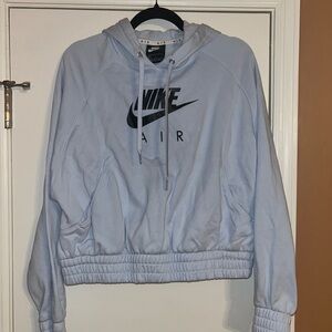 Nike Air Light Blue Hoodie Size L